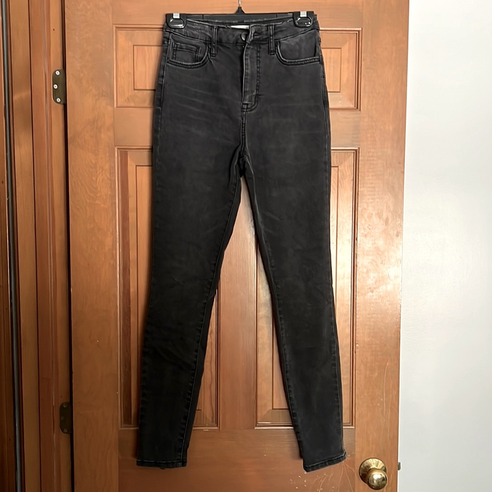 Forever 21 Skinny Jeans Color Black US Size 25